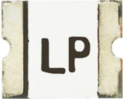 Eaton-PTSLR12106V380 PTC, rückstellbare Sicherung PTC Resettable Fuse 3.8A(hold) 8A(trip) 6VDC 50A 0.8W 2s 0.003Ohm SMD Solder Pad 1210 3.43 X 2.8 X 1.2mm T/R