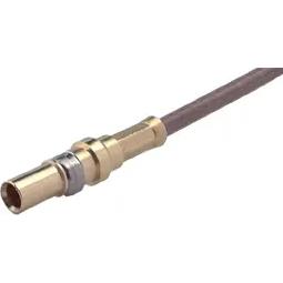 HUBER+SUHNER-21_1023-C50-2-3/111_NE Connettore RF Conn 0Hz to 4GHz 50Ohm Crimp ST Cable Mount F Gold Over Nickel Single