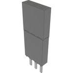 Conn Elevated Socket SKT 3 POS 2.54mm Solder ST Top Entry Thru-Hole Bulk