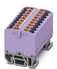 PHOENIX CONTACT-3274160 Steckverbinder, Klemmenblöcke Conn Distribution Terminal Block 18 POS Push-In DIN Rail/Panel Mount 24A