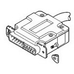 Backshell/Cable Clamp 90°/180° 3 Shell Size Polypropylene