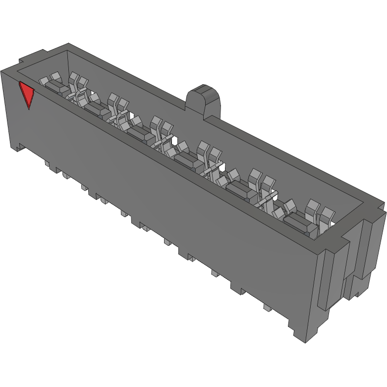 Samtec-IJ5-06-05.0-L-S-1-TR Steckverbinderleisten und Leiterplattenbuchsen Conn Board to Board F 6 POS 4mm Solder ST Thru-Hole T/R