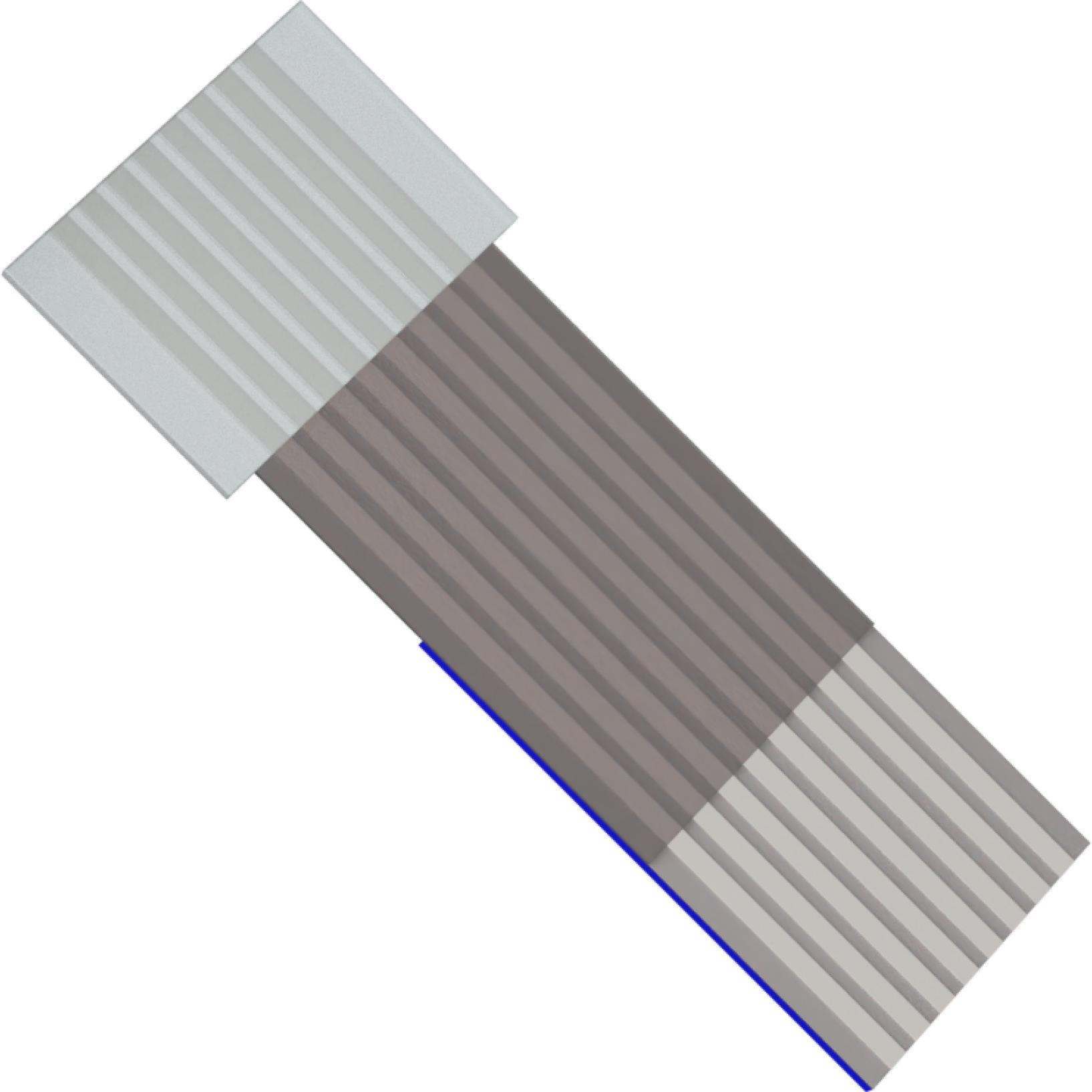 Molex-153660083 Flachband Kabelbaugruppen Cable Assembly 0.152m 0.5mm 8 to 8 POS Premo Flex FFC Jumper to Premo Flex FFC Jumper M-M Bag