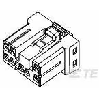 TE Connectivity-176118-5 Einzeladersteckverbinder, Gehäuse Conn Housing PL 18 POS 3.5mm Crimp ST Cable Mount Blue Tray