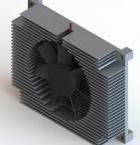 iWave Systems-IW-FSKALU-CLASLR-CU03 Dissipatore Heat Sink Passive FPGA Horizontal Screw Mount Aluminum 6063-T5 Clear Anodized