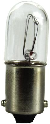 Visual Communications-PR6 Lampe B-3 1/2 Miniature Flange Clear Incandescent Lamp C-2R 30 Hours