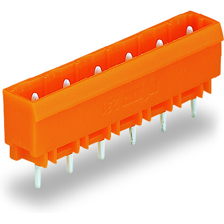 WAGO-231-734/001-000 Steckverbinderleisten und Leiterplattenbuchsen Conn Wire to Board M 4 POS 7.62mm Solder ST Thru-Hole Box