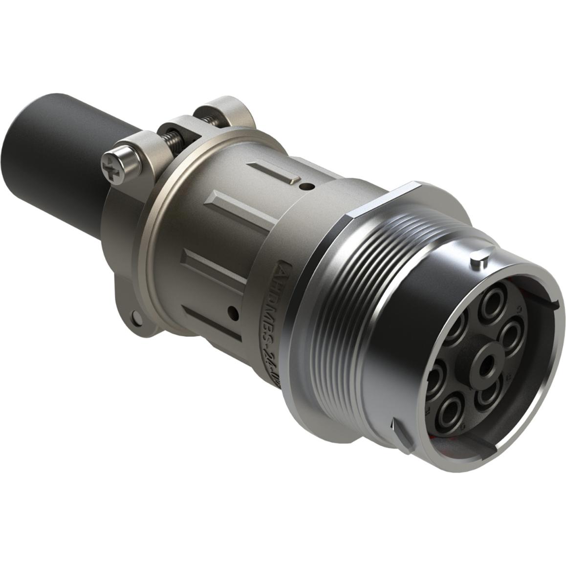 Amphenol-AHDM04-24-07SN-059 Steckverbinder, rund Conn Circular SKT 7 POS ST Cable Mount 7 Terminal 1 Port Box