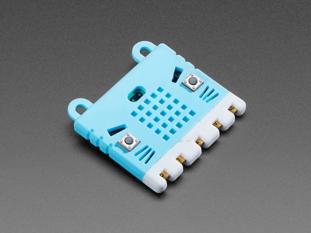 Adafruit Industries-3770 Scatole, contenitori e rack Sky Blue Rubber KittenBot Silicone Sleeve for Micro Bit