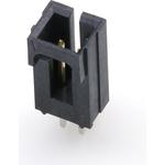 Conn Shrouded Header (4 Sides) HDR 2 POS 2.54mm Solder ST Thru-Hole Tube