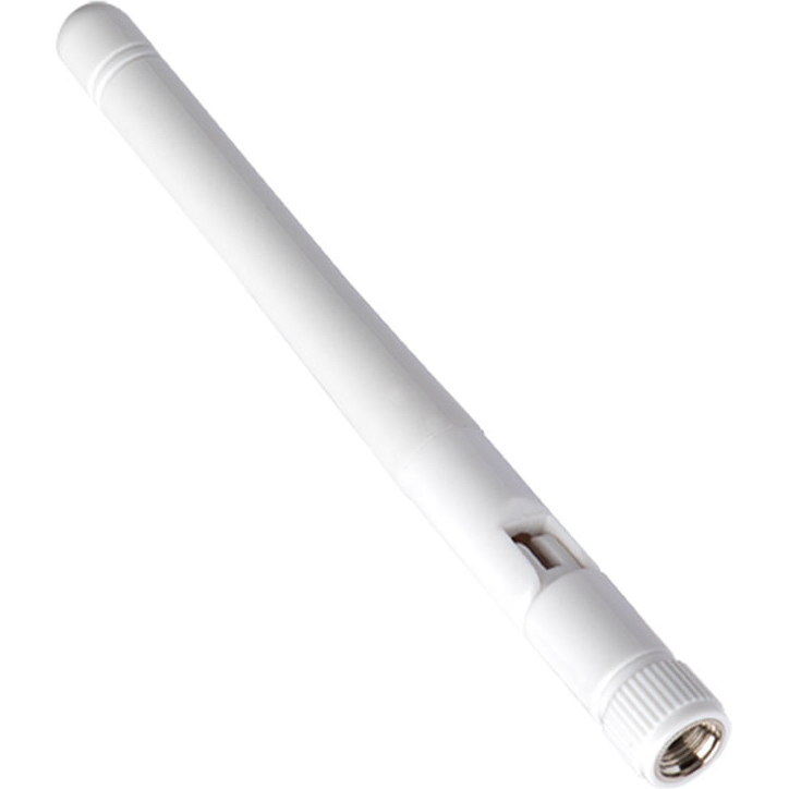 Molex-2128601011 | 2.4, 5 GHz Wi-Fi/Bluetooth External Antenna Antenne 2.4GHz / 5GHz Wi-Fi/Bluetooth Hinged External Antenna, with SMA Male Connector, White