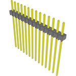 Conn Unshrouded Header HDR 14 POS 2.54mm Solder ST Top Entry Thru-Hole Bulk