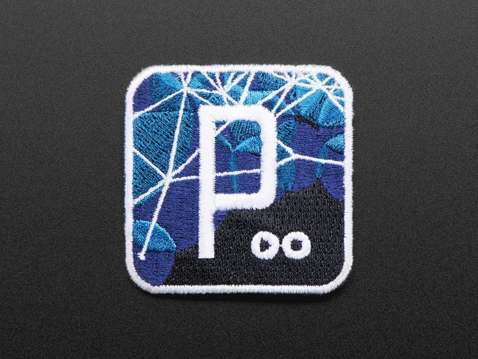 Adafruit Industries-552 Etiquetas de identificación Processing - Skill badge, iron-on patch