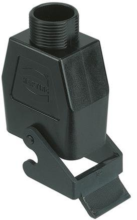 HARTING Technology Group-19120080729 Backshells Hood 180° Polycarbonate Single Lock Han-Compact®