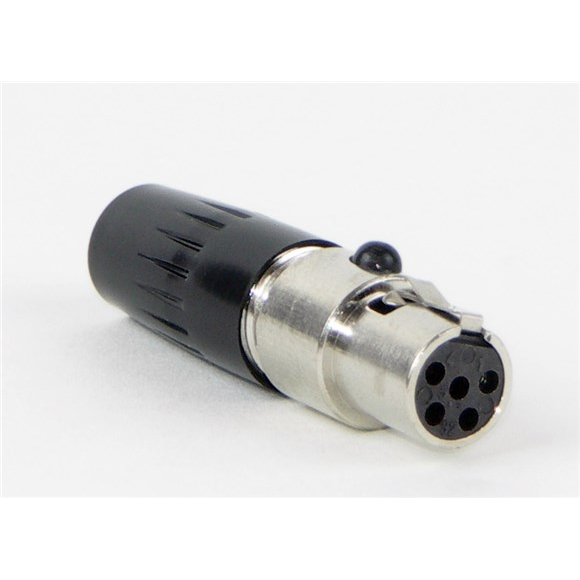 Switchcraft-TA5FLX Steckverbinder für Audio und Video Conn Mini XLR Connector F 5 POS Solder ST Cable Mount 5 Terminal 1 Port