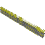Conn Board Stacker HDR 100 POS 2.54mm Solder ST Top Entry Thru-Hole Bulk