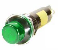 Dialight-612-3232-130F Panel Mount Indicators LED Panel Mount Indicator Uni-Color Green 110mcd 2-Pin