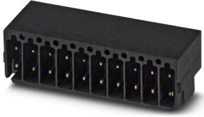 PHOENIX CONTACT-DMC 0.5/16-G1-2.54 P20THR R72 Steckverbinderleisten und Leiterplattenbuchsen Conn Wire to Board M 16 POS 2.54mm Solder RA Side Entry Thru-Hole T/R