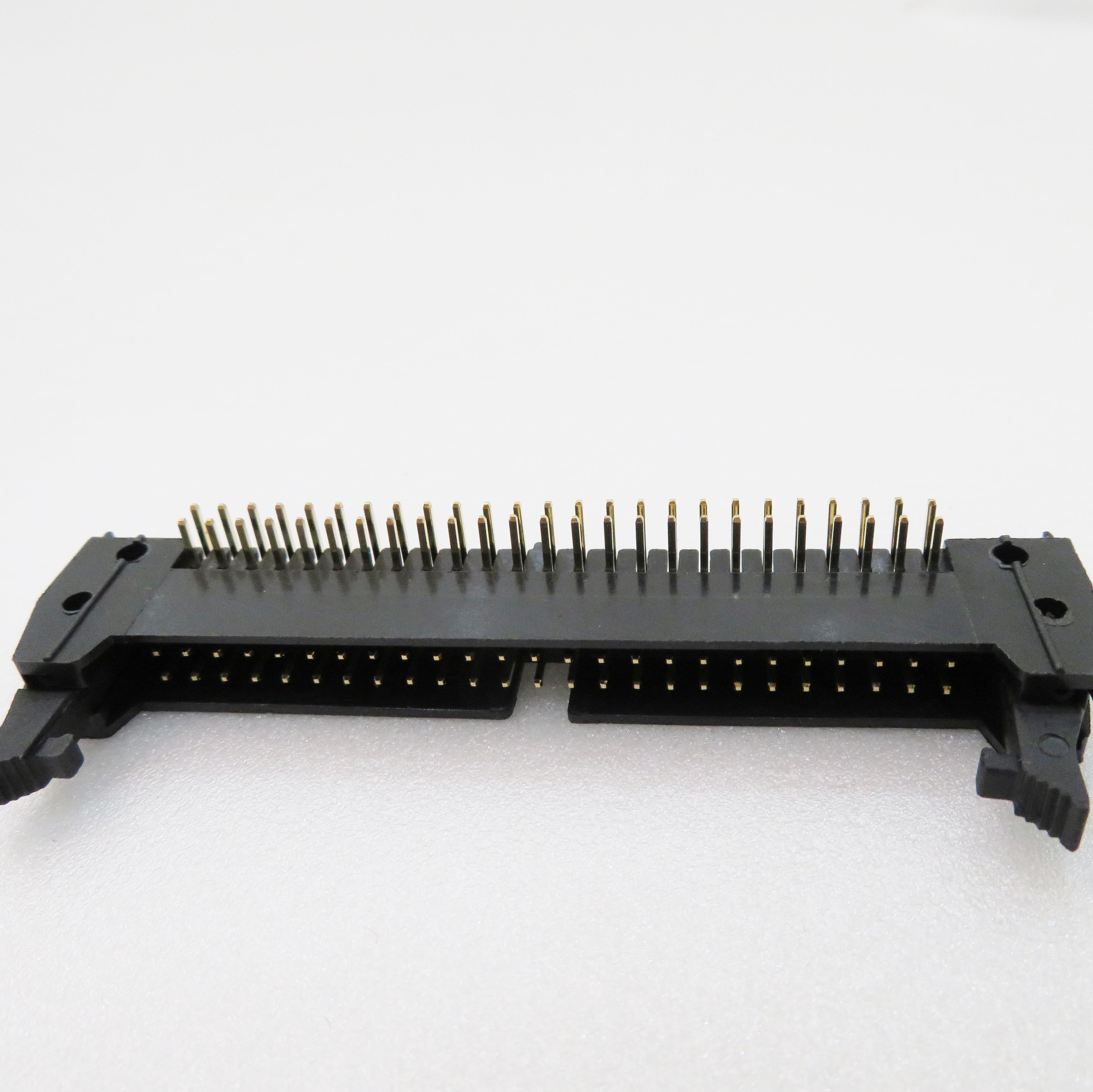 ADAM TECH-MHR-50-HUAL Connector Headers and PCB Receptacles Conn Ejector Header HDR 50 POS 2.54mm Solder RA Side Entry Thru-Hole Tray