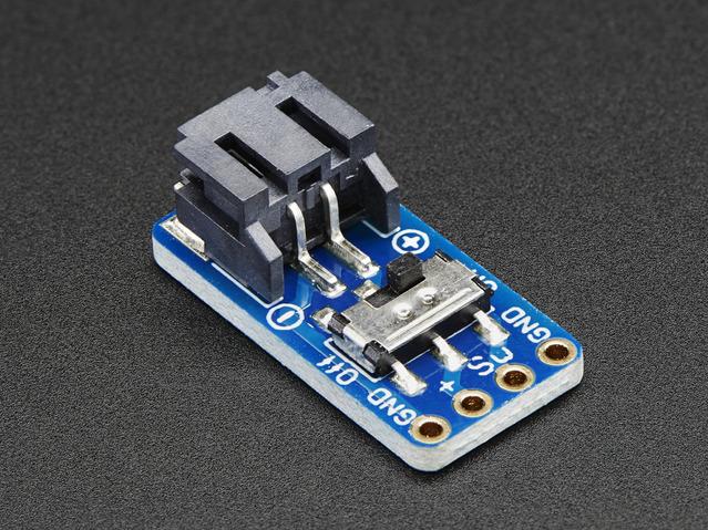 Adafruit Industries-1863 Herramientas y kits de desarrollo Switched JST-PH 2-Pin SMT Right Angle Breakout Board