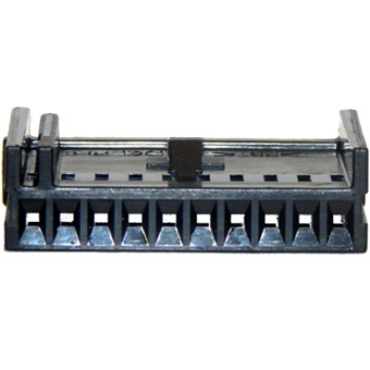 Delphi-15393433 Einzeladersteckverbinder, Gehäuse Conn Housing RCP 10 POS Crimp ST Cable Mount Black