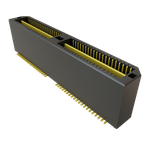 Conn High Speed Micro Plane HDR 80 POS 0.8mm Solder ST Top Entry SMD Tray