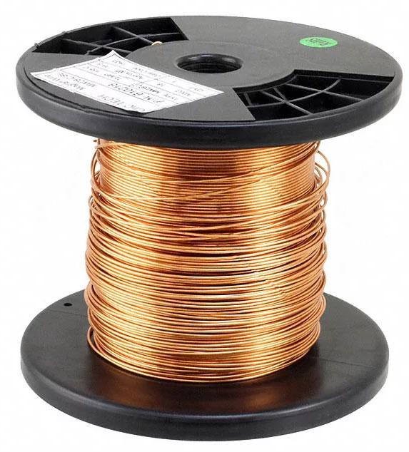 CnC Tech, LLC-610218 Câble monoconducteur Winding Wire 18AWG 136.6m 1.07mm Annealed Copper Coil