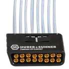 HUBER+SUHNER-MF53/2X8A_21MXP/21SMA/152 Andere Kabelbaugruppen Cable Assembly 0.152m 8(SMA) to 8POS Wire to Board 8 to 8 POS F-F