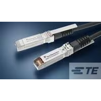 TE Connectivity-1-2032757-5 Andere Kabelbaugruppen Cable Assembly Shielded 14m 24AWG SFP+ to SFP+ 4 to 4 POS