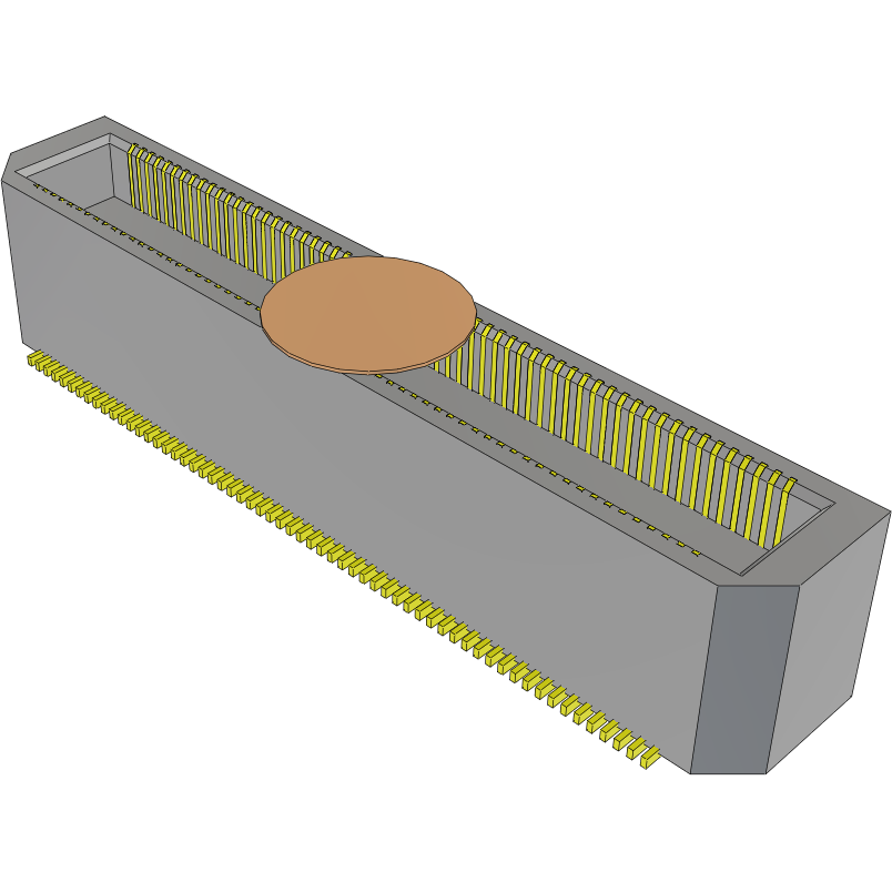 Samtec-BTH-060-02-F-D-A-K-TR Cabezales del conector y receptáculos PCB Conn Micro Terminal HDR 120 POS 0.5mm Solder ST SMD T/R