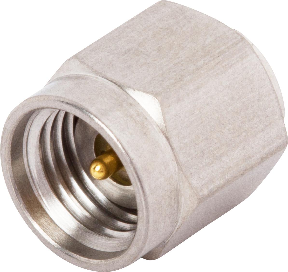 Amphenol SV Microwave-SF8015-6002 RF-Steckverbinder Conn SVK 0Hz to 40GHz 50Ohm ST Cable Mount PL Gold Over Nickel Tray