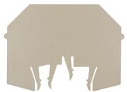 Weidmuller-1058800000 Steckverbinderzubehör Connector Accessories End Plate Straight Beige