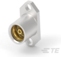 TE Connectivity-1059599-1 Connettore RF Conn OSP 50Ohm Solder ST Flange Mount RCP Gold