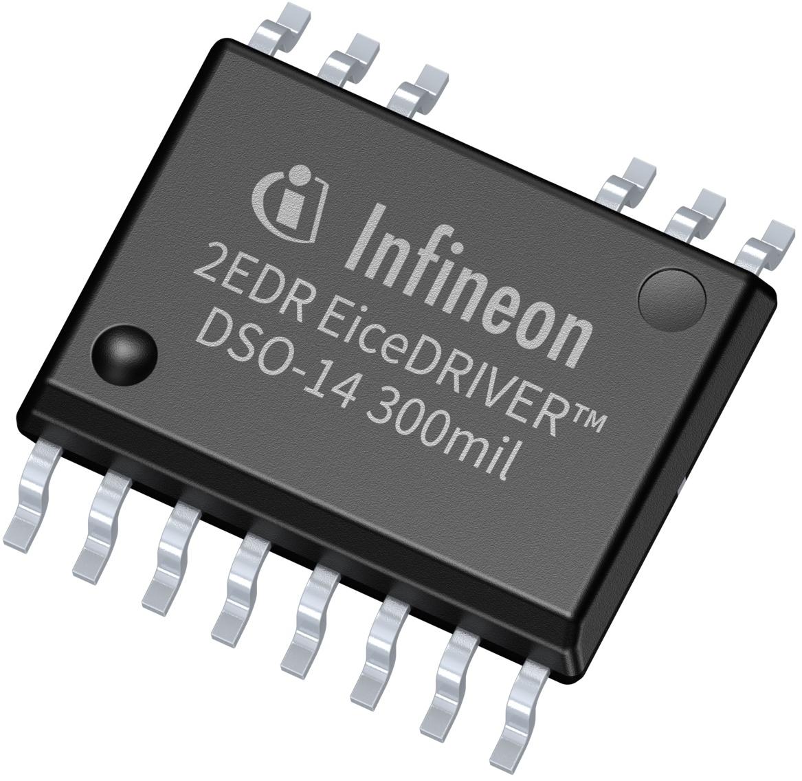 Infineon Technologies AG-2EDR6258XXUMA1 Gate and Power Drivers Driver 9A 2-OUT High Side/Low Side Half Brdg Non-Inv 14-Pin DSO T/R