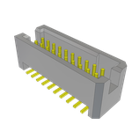 Conn Shrouded Header HDR 20 POS 1.27mm Solder ST SMD Tube
