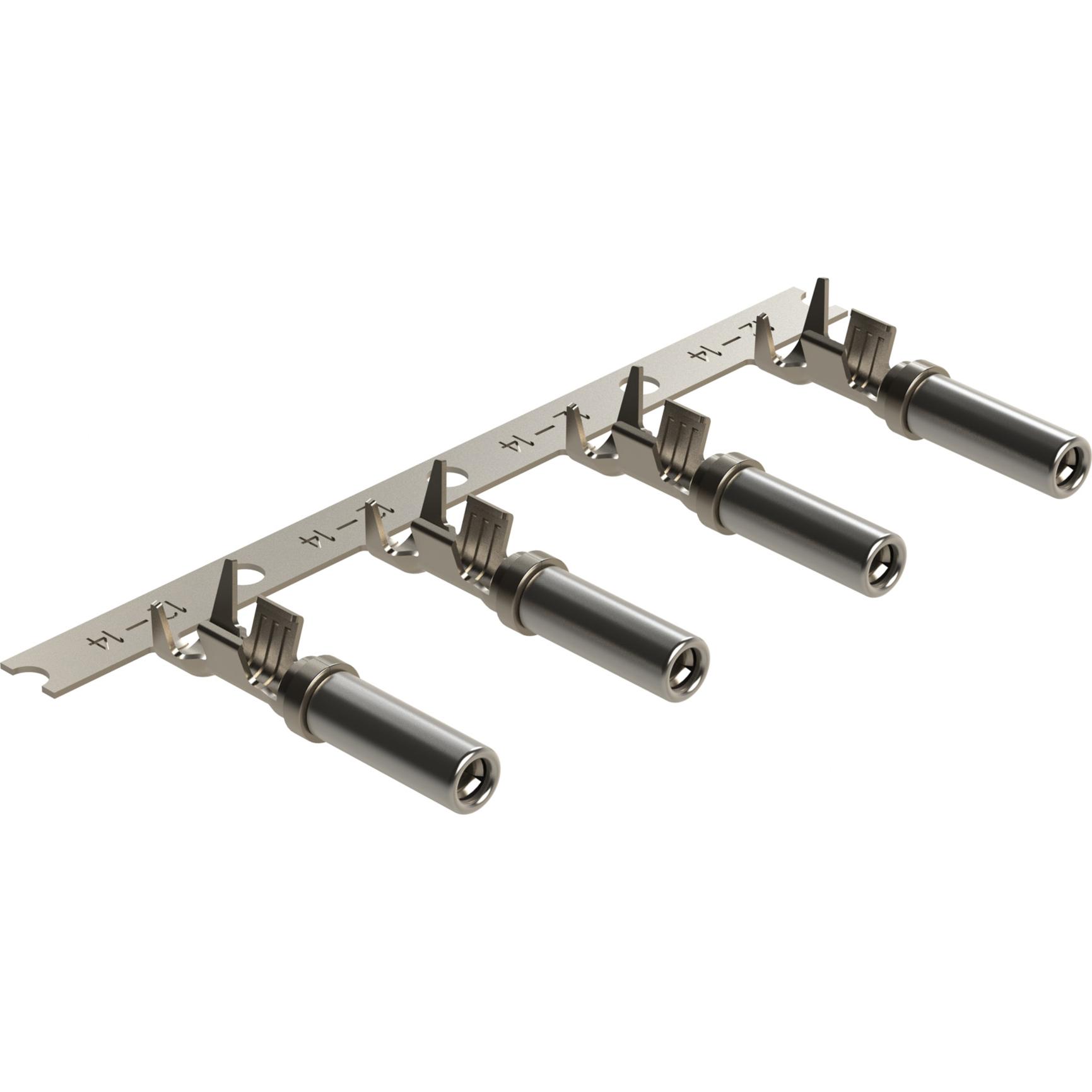 Amphenol-AT62-12-0166 Contatto connettore Contact SKT 12 Size Crimp ST Cable Mount 12-14AWG Reel