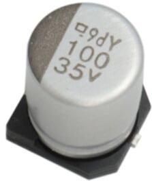 United Chemi Con-EMVY6R3ARA152MJA0G Kondensator, Aluminium Cap Aluminum Lytic 1500uF 6.3V 20% (10 X 10mm) SMD 0.67A 2000h 105°C T/R Automotive AEC-Q200