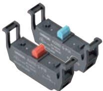 Omron-A22NZ-S-P1B Bloques de contacto Contact Blocks N.C. SPST Push-In 10A 440VAC 240VDC