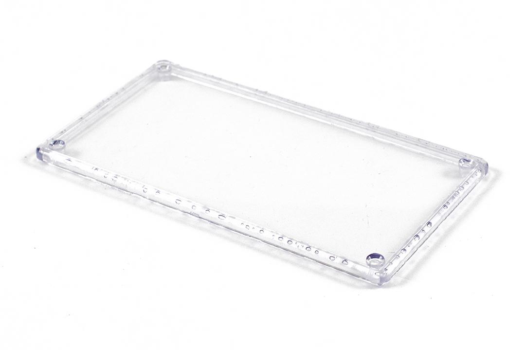 Hammond Manufacturing-1591DC null Lid Accessory - Clear Polycarbonate, Made To Fit 1591D Enclosures