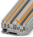 PHOENIX CONTACT-PT 2.5-TWIN-MTB Steckverbinder, Klemmenblöcke Conn Knife Disconnect Terminal Block 3 POS Spring Clamp DIN Rail 16A