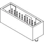 Conn Shrouded Header (4 Sides) HDR 20 POS 2.54mm Solder ST SMD C-Grid Tube