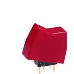 Switch Rocker ON OFF (ON) SPDT PC Pins Rocker 0.1A 28VAC 28VDC 0.4VA 50000Cycles