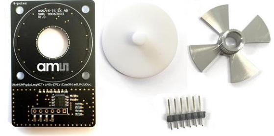 ams OSRAM-AS5715-TS_EK_AB Sensor Development Boards and Kits AS5715 Ambient Light Sensor Evaluation Kit Win OS