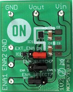 onsemi-NCP571MN12TBGEVB Placas y kits de desarrollo de administración de potencia Power Management Development Board