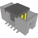 Samtec-HTST-105-01-LM-DV-P-TR Connector Headers and PCB Receptacles Conn Shrouded Header (4 Sides) HDR 10 POS 2.54mm Solder ST Top Entry SMD T/R