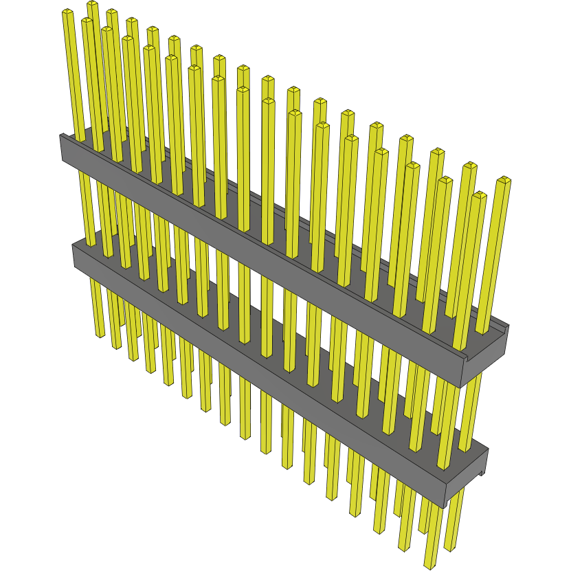 Samtec-EW-17-19-T-D-550 Steckverbinderleisten und Leiterplattenbuchsen Conn Board Stacker HDR 34 POS 2.54mm Solder ST Top Entry Thru-Hole Bulk