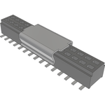 Conn Socket Strip SKT 30 POS 1mm Solder ST SMD T/R