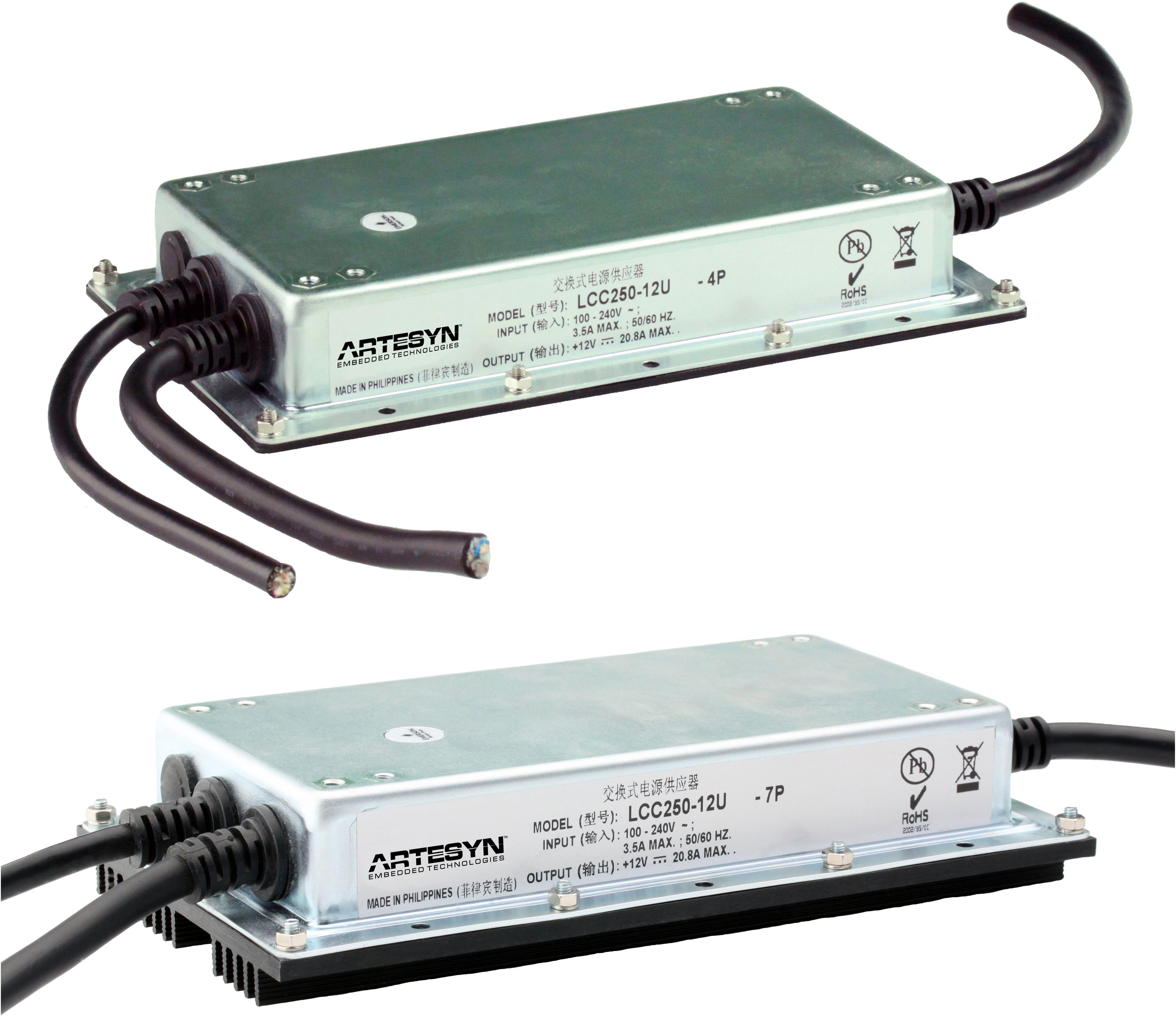 Artesyn / Advanced Energy-LCC250-24U-4P Alimentazione da CA a CC AC/DC Power Supply Single-OUT 24V 10.4A 250W 11-Pin