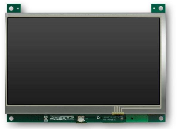 Serious Integrated, Inc-SIM535-A01-R55ALL-01 Moduli TFT 7in TFT WVGA 800x480Pixels I2C/SPI LED Backlight -20°C to 70°C