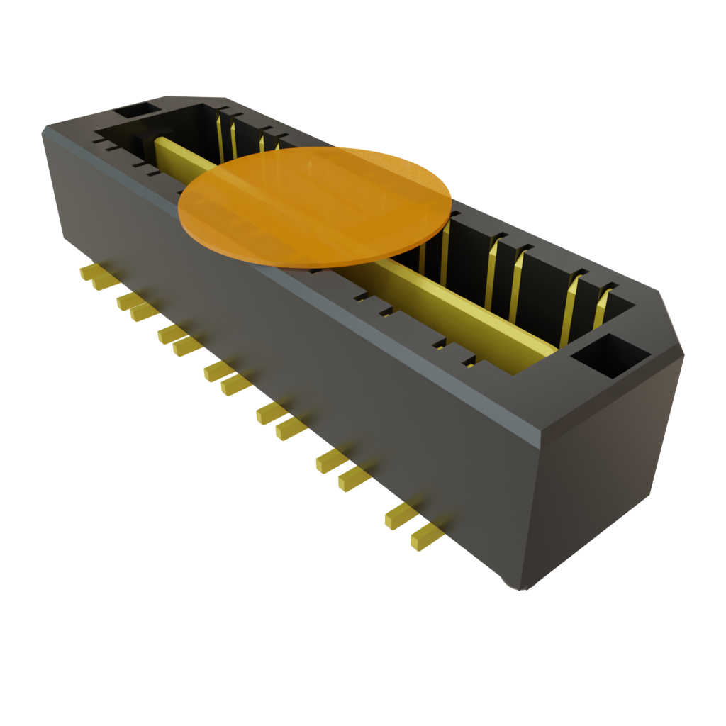 Samtec-QTE-014-01-H-D-DP-A-K-TR Steckverbinderleisten und Leiterplattenbuchsen Conn High Speed Micro Plane HDR 28 POS 0.8mm Solder ST Top Entry SMD T/R